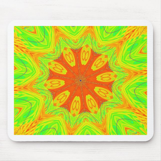 Samba Motif Art-utskrift Musmatta (Framsidan)