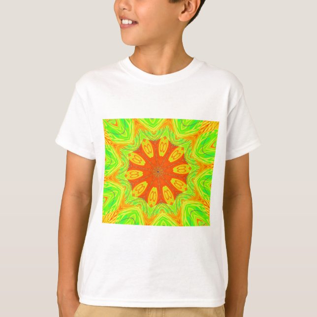 Samba Motif Art-utskrift T Shirt (Framsida)