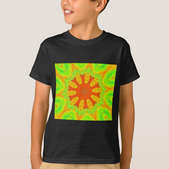 Samba Motif Art-utskrift Tee (Framsida)