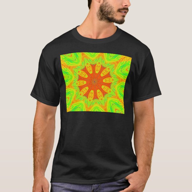 Samba Motif Art-utskrift Tee (Framsida)