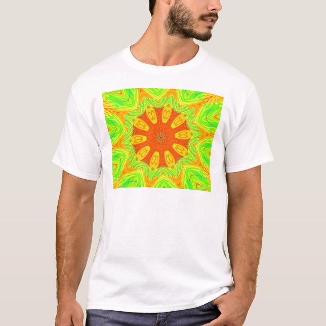 Samba Motif Art-utskrift Tee Shirt (Framsida)