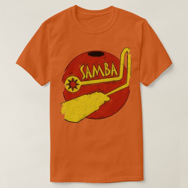 Samba mycket gammal t shirt (Design framsida)