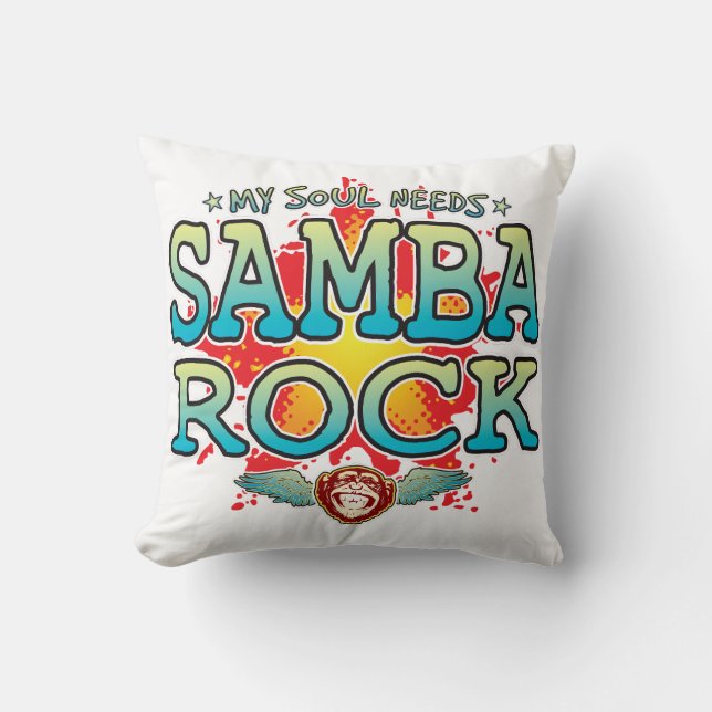 Samba Sten Soul Cushion Kudde (Framsida)