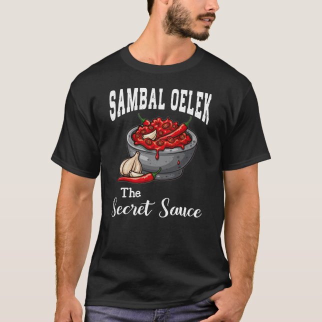 Sambal Oelek, Secret Sauce T Shirt (Framsida)