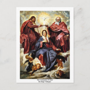 Sambandet mellan Mary och Diego Velázquez Vykort