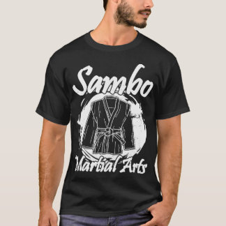 Sambo wrestling martial konst Ryssland martial kon T Shirt