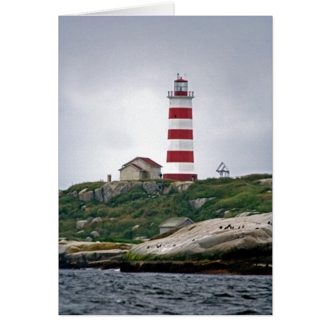 Sambro Island Lighthouse OBS Kort (Framsidan)