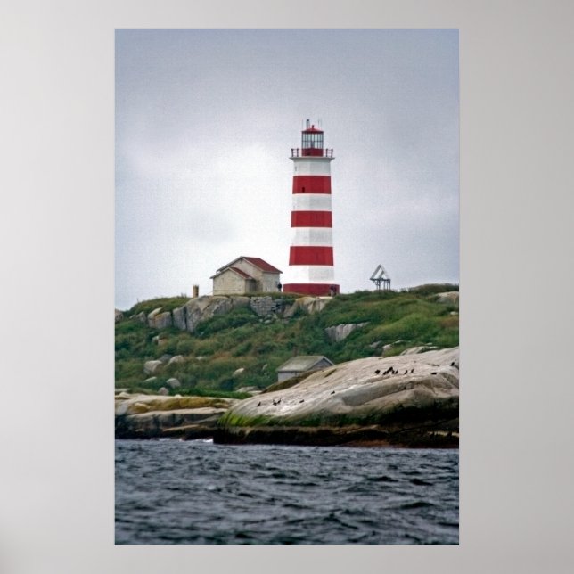 Sambro Island Lighthouse Poster (Framsidan)