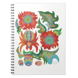 Samchykivka Spider Notebook Anteckningsbok