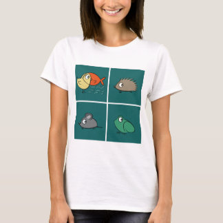 Same eyes, different shapes t shirt