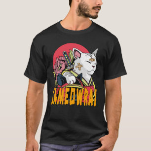 Sameowrai - Cat Samurai T Shirt