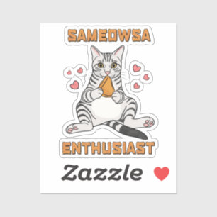Sameowsa Enthusiast   Klistermärken