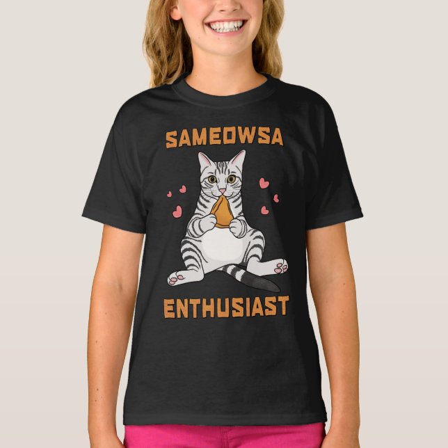 Sameowsa Enthusiast | T Shirt (Framsida)