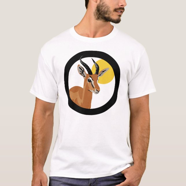 Samer gazellen t-shirt (Framsida)