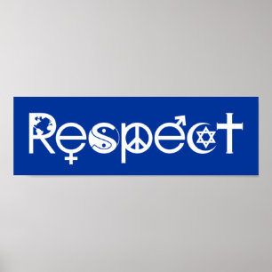 Samexistera med respekt - Fredskunnighet och toler Poster