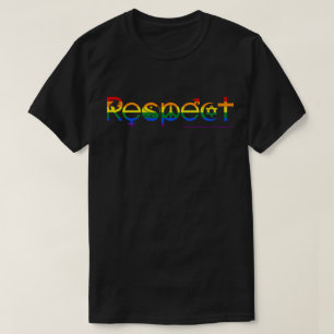 Samexistera med Respekt HBTQ Pride Tee