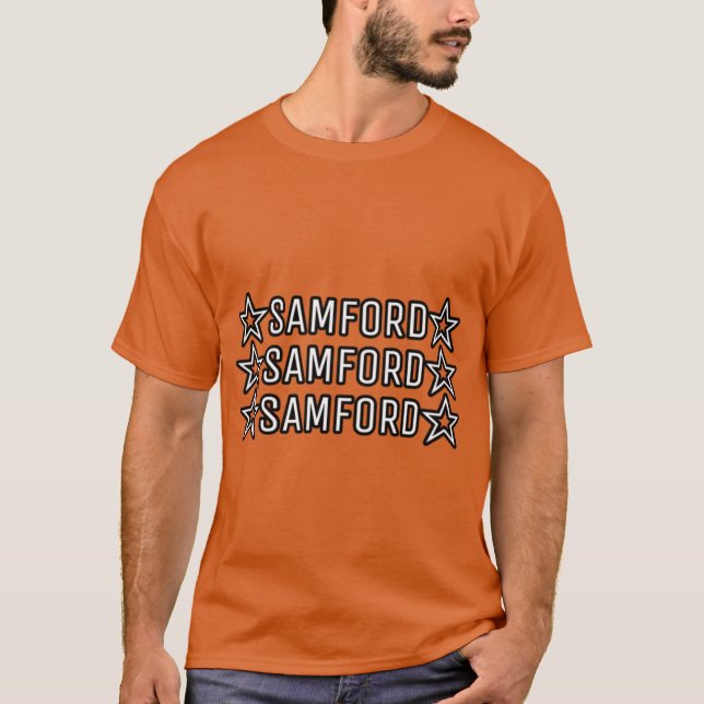 Samford Överstorlek T Shirt (Framsida)
