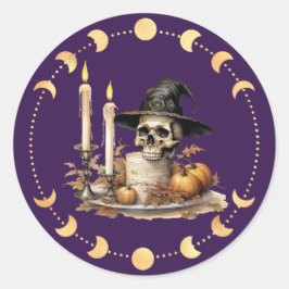Samhain 2 runt klistermärke