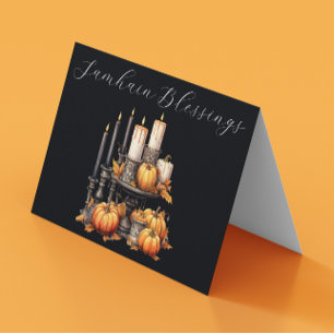 Samhain Blessings Card Hälsningskort