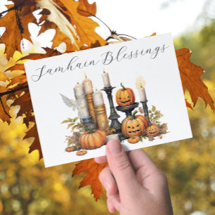 Samhain Blessings Card Hälsningskort