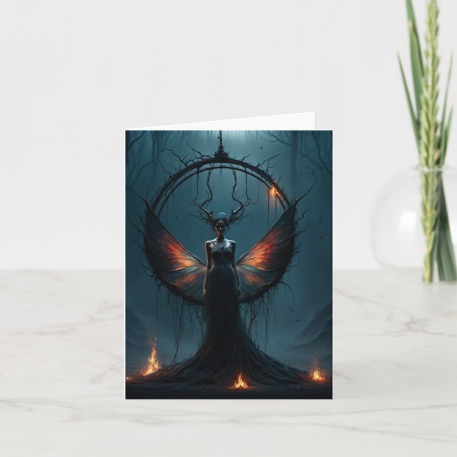Samhain Blessings Kort (Framsida)