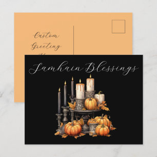 Samhain Blessings-vykort Vykort