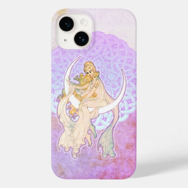 Samhain Hälsning Lunar Goddess iPhone 7 Fodral (Baksida)