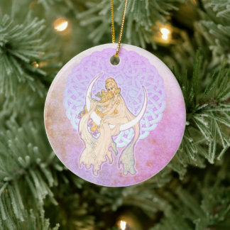 Samhain Hälsning Lunar Goddess Ornament
