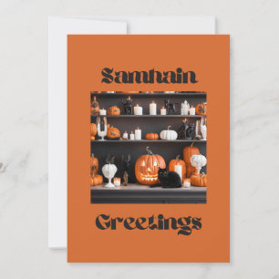 Samhain Hälsningar Julkort