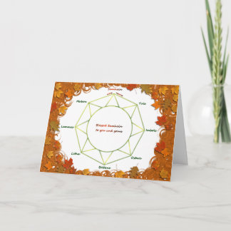 Samhain hälsningkort kort