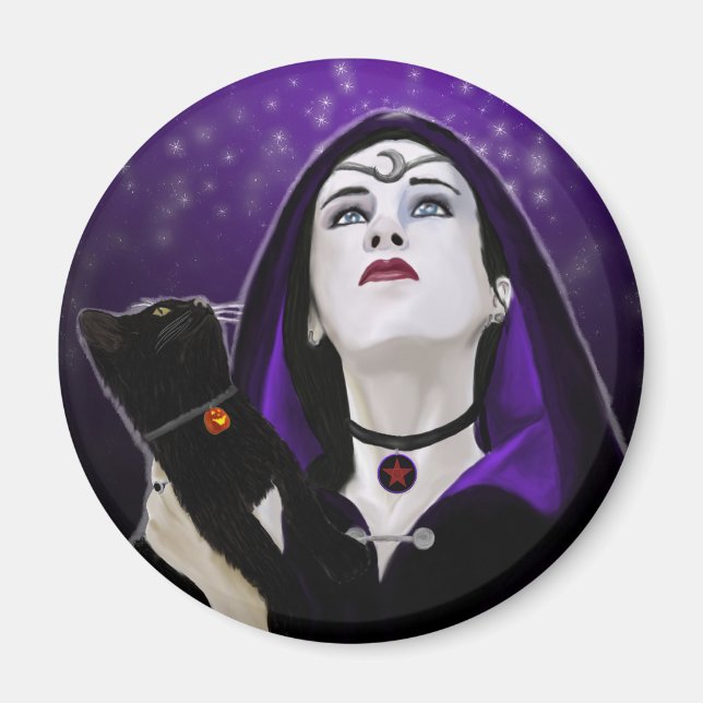 Samhain himlar magnet (Framsidan)