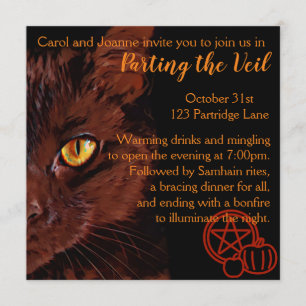 Samhain-inbjudan Inbjudningar