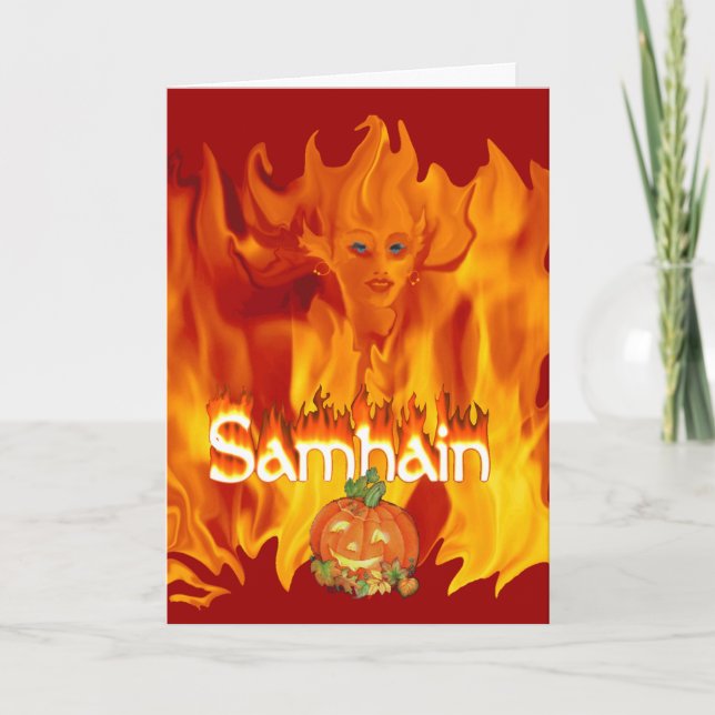 Samhain kort (Framsida)