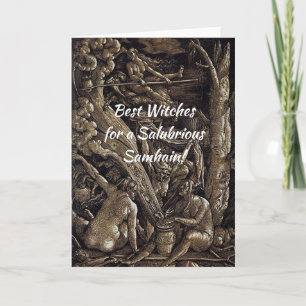 Samhain-kort för bästa vittnen, Halloween, 5 x 7 Kort