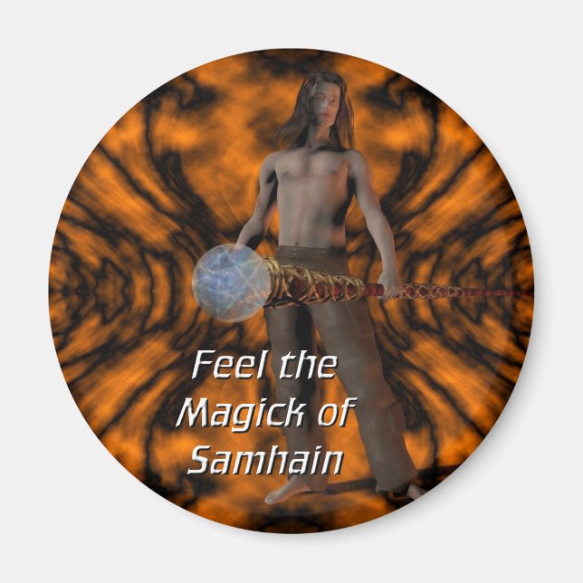 Samhain Magick Magnet (Framsidan)
