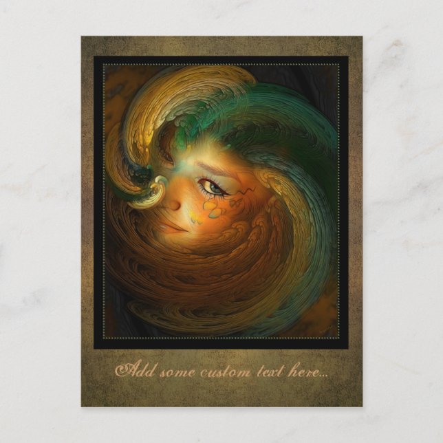 Samhain Postcard Vykort (Framsida)