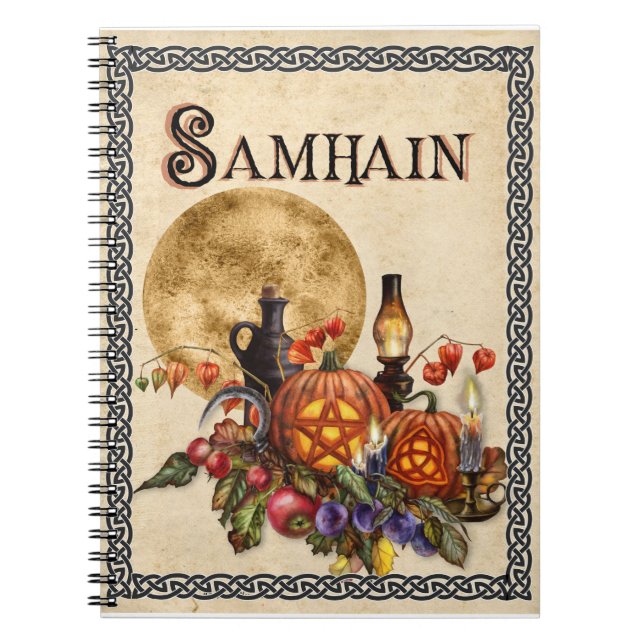 SAMHAIN SABBAT bärbar dator Anteckningsbok (Framsidan)