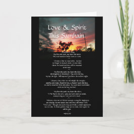 Samhain själ kort