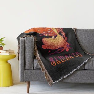 Samhain Throw Mysfilt