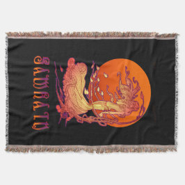 Samhain Throw Mysfilt