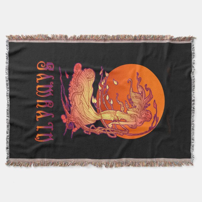 Samhain Throw Mysfilt (Framsidan)