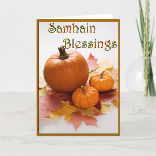 Samhain välsignelser kort