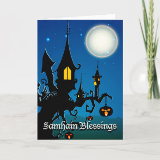 'Samhain välsignelser Kort