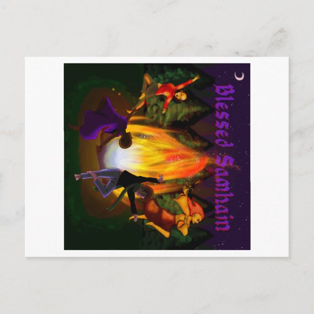 Samhain Vykort (Framsida)