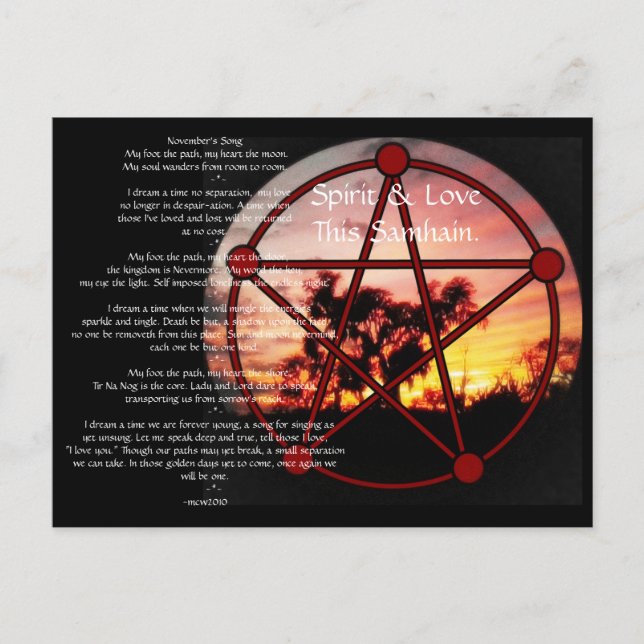 Samhainandan Vykort (Framsida)