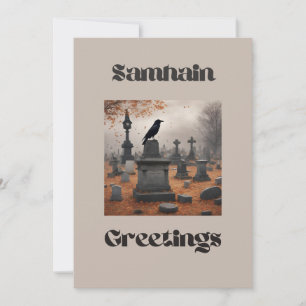 Samhainhälsningar Julkort