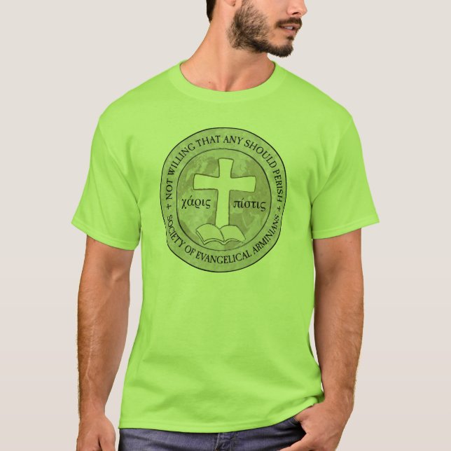 Samhälle av den evangelikala Arminians T-tröja T-shirt (Framsida)