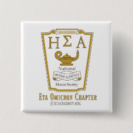 Samhälle för medborgareHomeschool heder klämmer Knapp