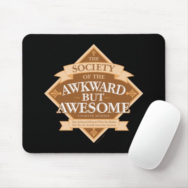 Samhället för Awkward-Mouse Pad från Fantastisk Musmatta (Med mus)
