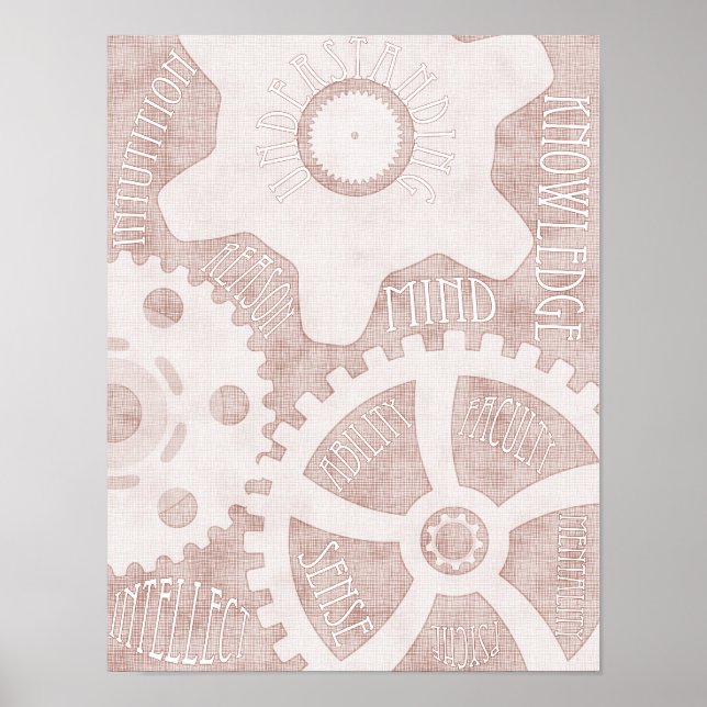 Samhället för nya århundradets intellektuella IV Poster (Framsidan)